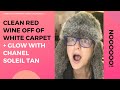 How To Get A Large Red Wine Stain Out Of A White Carpet | Glow With Chanel SOLEIL TAN DE CHANEL