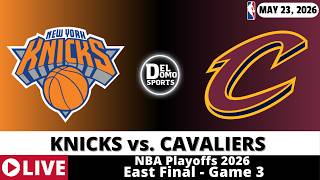 NEW YORK KNICKS VS CLEVELAND CAVALIERS 🏀 NBA Playoff Game Score Radio Play-by-Play