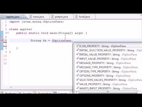 Java Video Tutorial Part 50 | Graphical User Interface GUI
