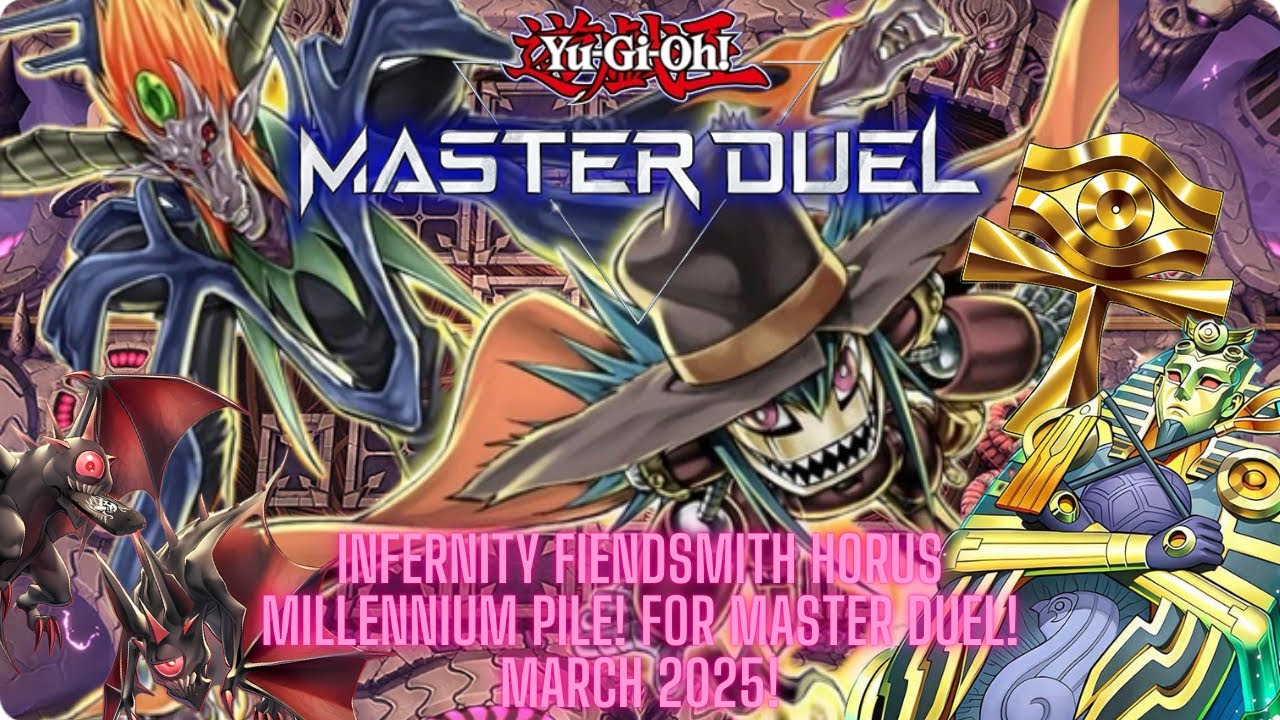 This 60 Card Infernity FS Horus Millennium Pile is SO GOOD right now in Master Duel! Post Banlist!!