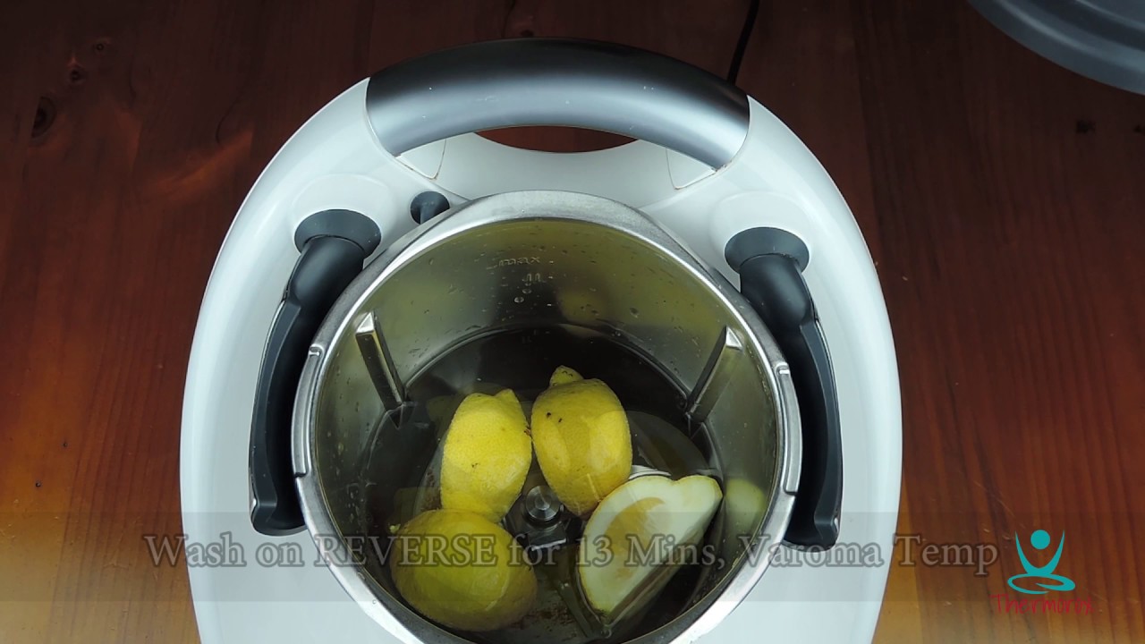How to clean your Thermomix using the Lemon Wash YouTube