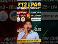 ServiceNow vs Java Python Salary 2026 😱 ₹12 LPA Without Coding | Best IT Job for Freshers in Telugu