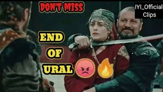 Ertugrul Vs Ural-End of Ural| Ertugrul angry fight scene| IYI_Official Clips|