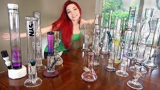 I HIT EVERY BONG IN MY GLASS COLLECTION!