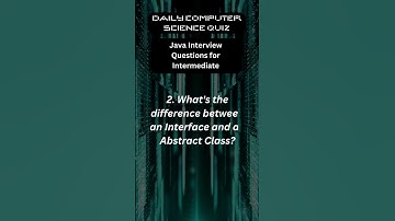 Java Interview Questions for Intermediate