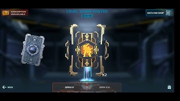 War Robot - 4x Ultimate data pad opening for Ultimate Fenrir