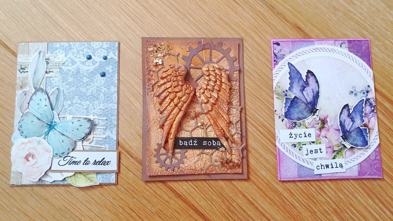 Moja pierwsza wymianka kart ATC! My first ATC card exchange! YouTube