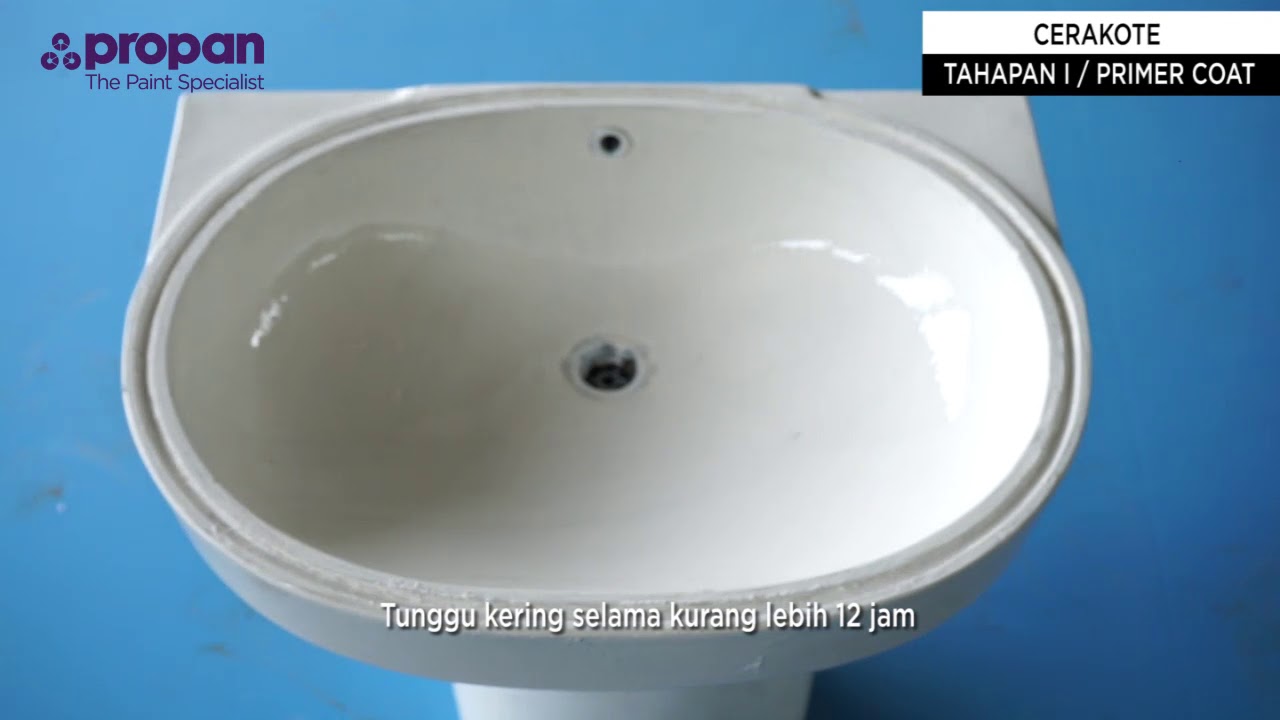  Cerakote  CTC 997 Cat  keramik  Untuk Washtafel Bathtub 