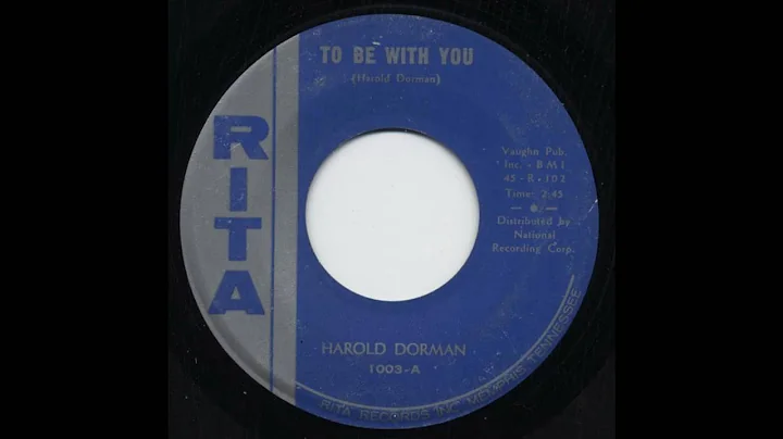 Harold Dorman - Mountain of Love (Undubbed version)