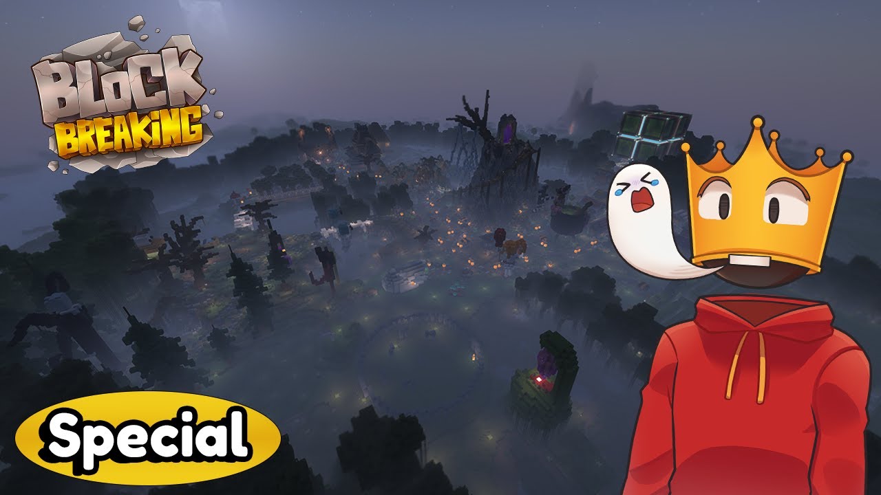 Spooky Halloween SPECIAL: Minecraft Let's Play 1.19 | BlockBreakingSMP S2