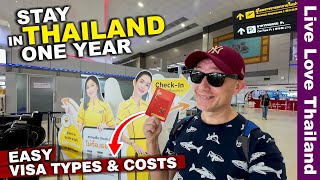 how to stay in thailand long term | visa types, costs | latest updates & gifts #livelovethailand