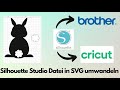 Silhouette Studio Datei in SVG-Datei umwandeln I Eigene Plotts erstellen mit FREEBIE