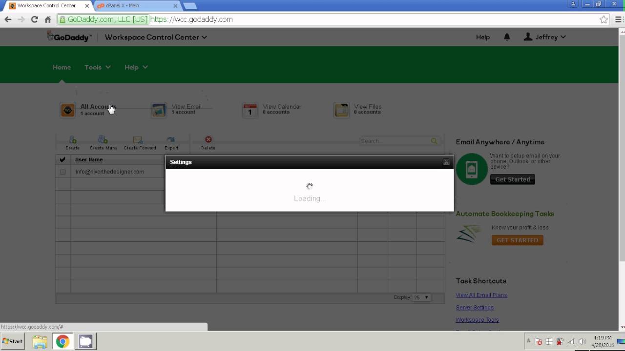 godaddy outlook 2016 will not open godaddy outlook 2016 will not open