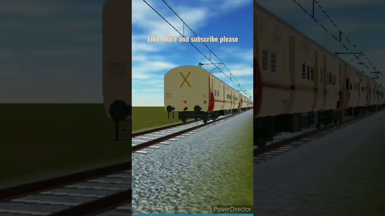 Indian train crossing 3D new update AP GAMING#