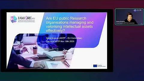 Tea with ASTP:  Are EU public research organisations valorising intellectual assets effectively?