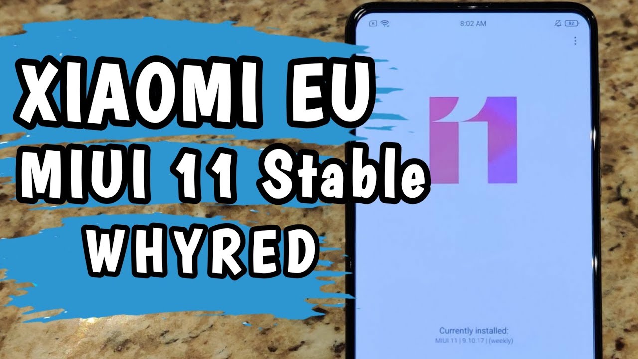 Xiaomi EU MIUI 11 Stable Xiaomi Note 5 Pro - Whyred - YouTube