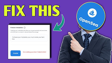 How to Fix "error adding your item: Failed Fetch" OpenSea on Android