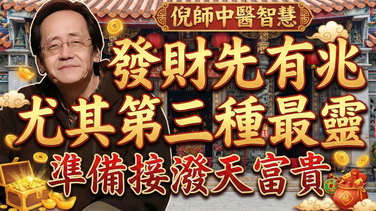 倪海廈洩露天機：發財前，身體必有『異相』！特別是第3個，出現準備迎接老天要送你『潑天富貴』！