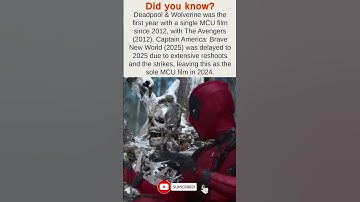 Did you know these Deadpool and Wolverine (2024) #MOVIEFACTS? #shorts #marvel
