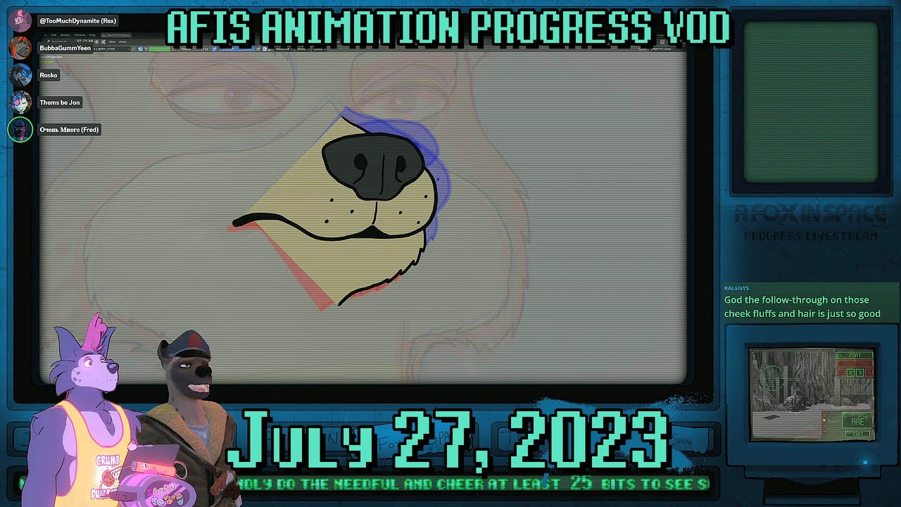 2023-07-27 AFIS Animation Progress Stream VOD