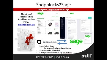 Shopblocks2Sage: How to import Sales Orders into Sage from Shopblocks