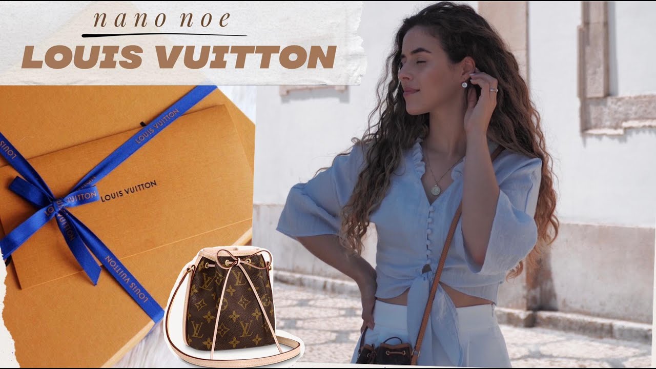 LOUIS VUITTON NANO NOE UNBOXING! What fits?