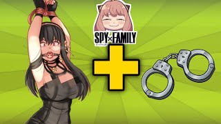 Spy x Family Characters Cuffed Mode | شخصيات spy x family مكبلة بالاغلال Resimi