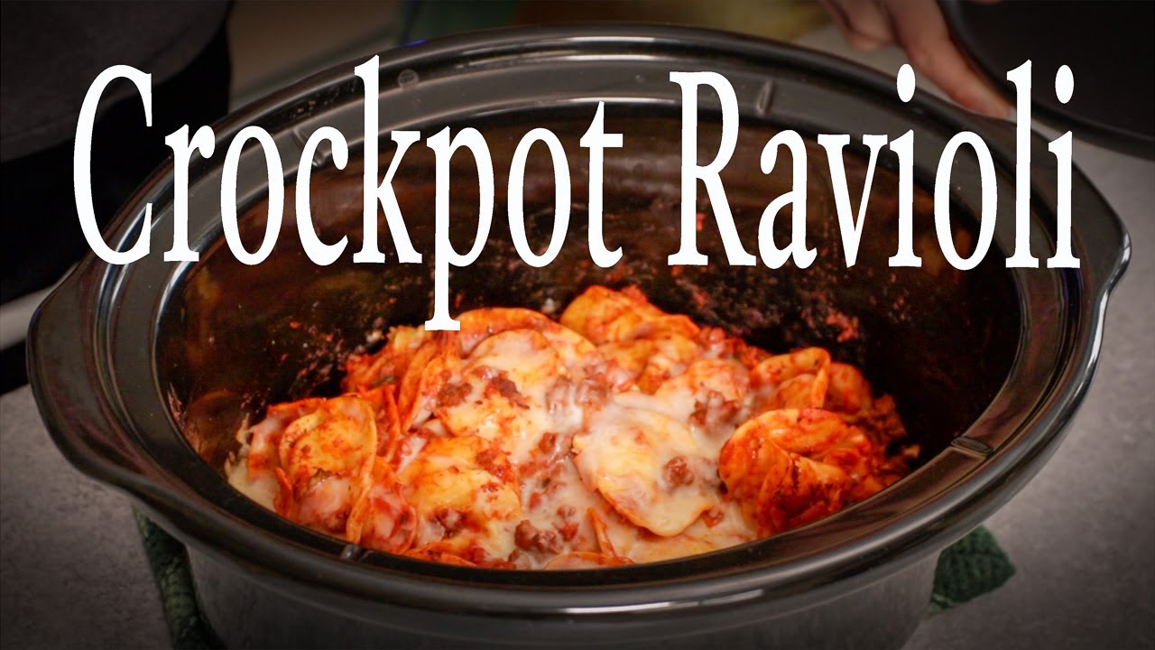 Crockpot Ravioli | Cooking with Kids