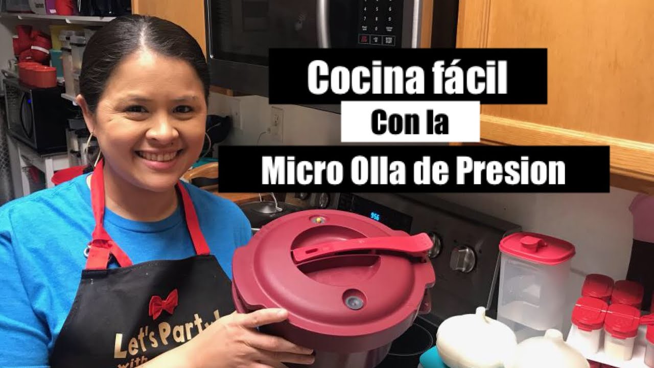 Cómo usar una olla express de tupperware: preasure cooker