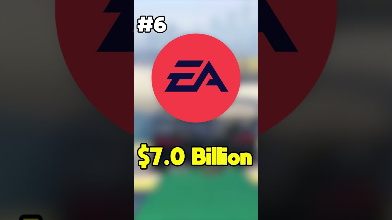 The Top 10 RICHEST Gaming Companies💲