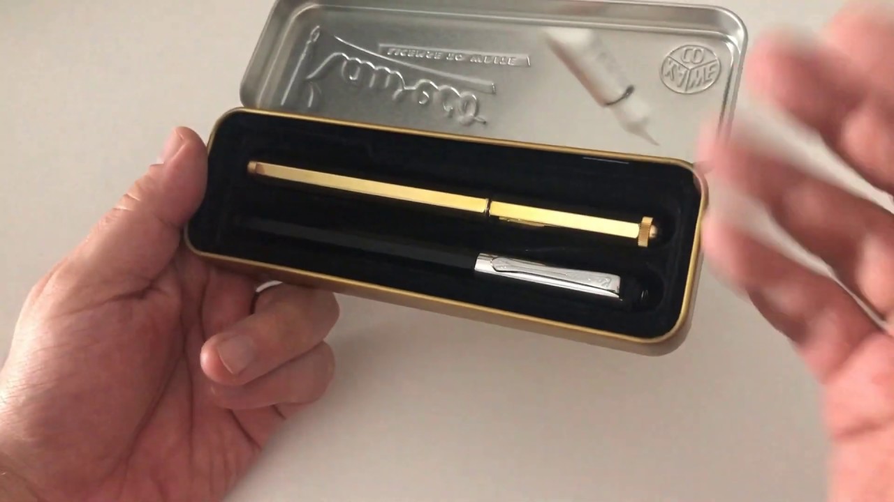 Video-Review: Kaweco Brass Sport & Classic leather 2-pen pouch