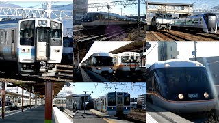 南松本駅・塩尻駅  発着集 211系 E353系 E127系 313系 383系