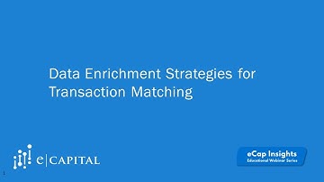 Data Enrichment Strategies for Transaction Matching