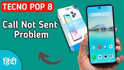 Tecno Pop 8 call not sent problem kaise solve kare, how to fix call ended problem in tecno,call nehi