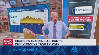 Jim Cramer talks how overbuilding has impacted J.B. Hunt and Prologis