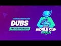 Fortnite World Cup - Player Profile - Dubs