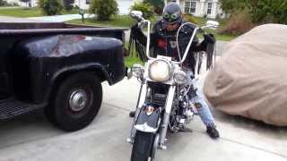 'Spot's last ride 1967 HD shovelhead