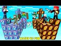 MINI GAME : FIRE VS WATER LUCKY BLOCK BEDWARS ** THỬ THÁCH NOOB TEAM CHIA LÀM HAI PHE CHIẾN ĐẤU ??