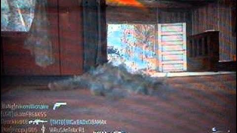 Mw2 Quickscope Gameplay with silent shot collateral!