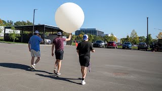 UAlbany Students Launch Weather Balloons for NASA Eclipse Project