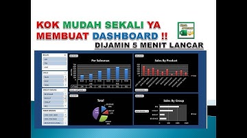 CARA MUDAH MEMBUAT DASHBOARD DI EXCEL