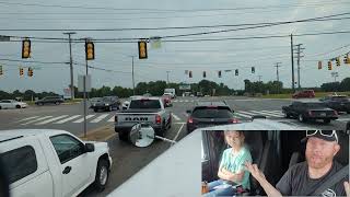 NASCAR Hauler Parking at Charlotte Motor Speedway Does Not Go According to Plan!