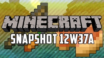 ►Minecraft Snapshot - 12w37b | Custom Superflat & Pie!!! ᴴᴰ