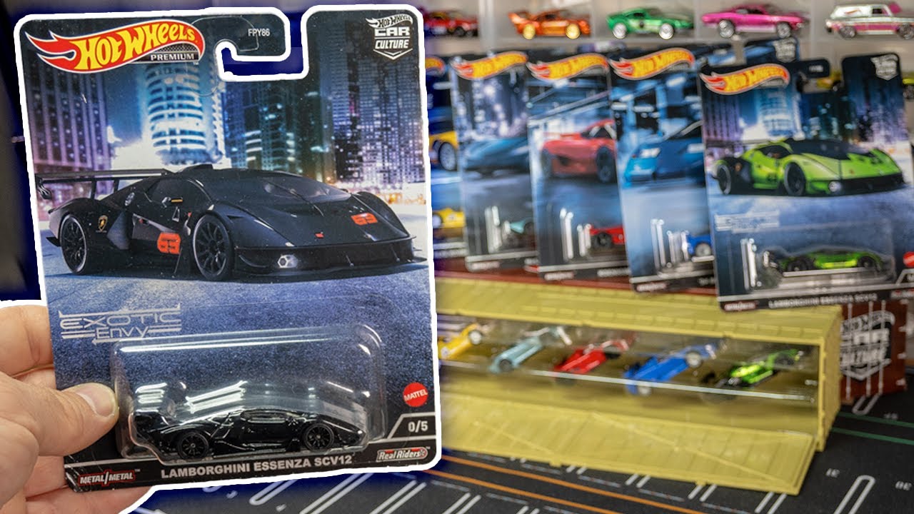 2022 Hot Wheels® Premium Car Culture Mix 4: Exotic Envy – Mattel