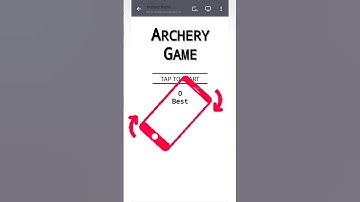 How to create website games. Archery Game #shorts