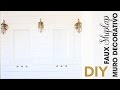 DIY Faux Shiplap Muro Decorativo - Remodelación del Baño