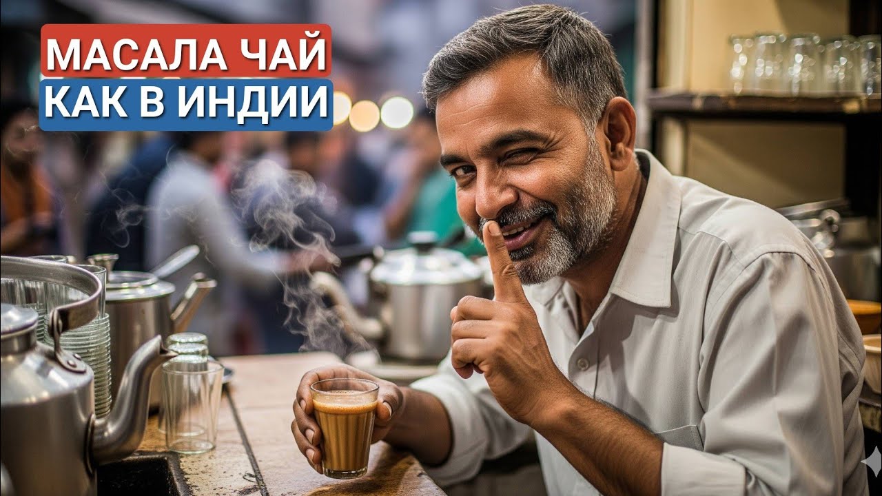 Масала чай — ТОЛЬКО ТАК делают в Индии! Вы НИКОГДА не пробовали НАСТОЯЩИЙ!