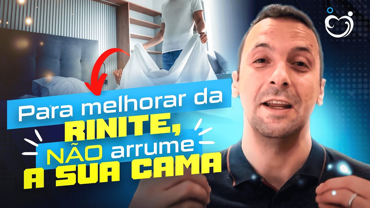 Para melhorar da Rinite, Não arrume a sua Cama