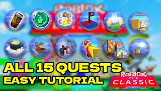 Roblox: "The Classic" Event - How to Complete All Quests in THE CLASSIC HUB