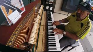 : Misirlou(Pulp Fiction) Live Cover on a street piano